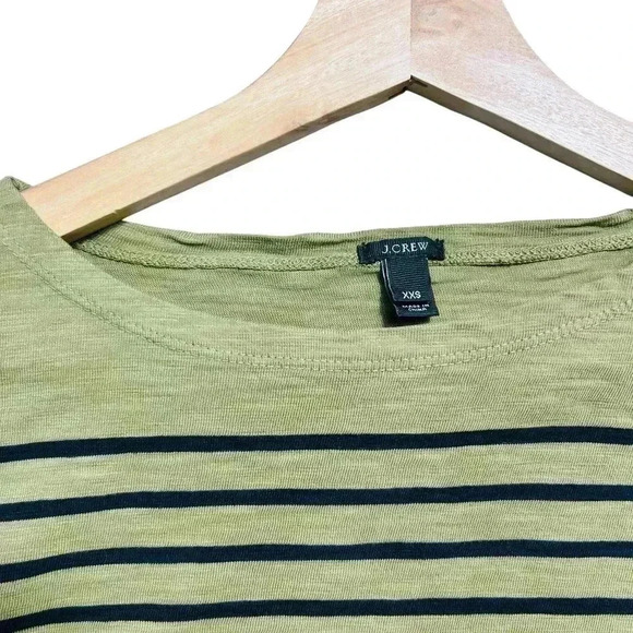 J Crew Boat Neck XXS olive green - Picture 5 of 6